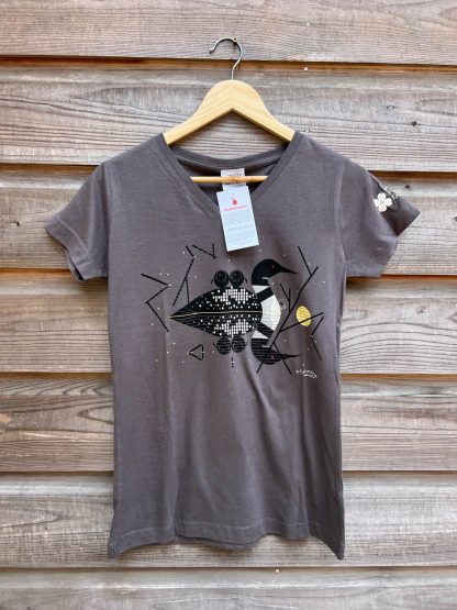 Claire de Loon T-shirt Ladies Vee