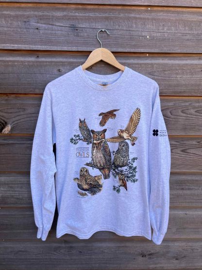 Field Guide to Owls T-shirt Long Sleeve