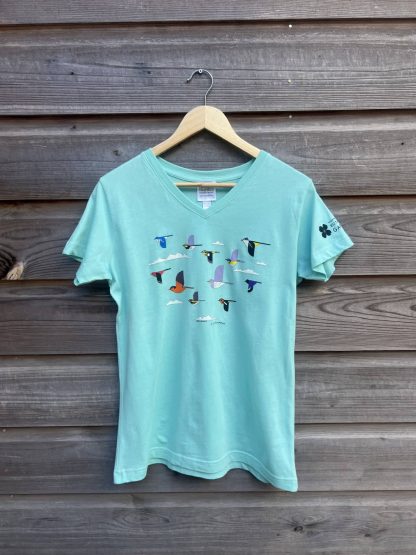 Flight of Fancy T-Shirt Ladies Vee