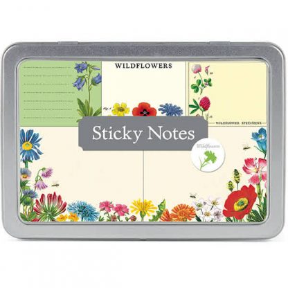 Cavallini Sticky Notes: Wildflowers